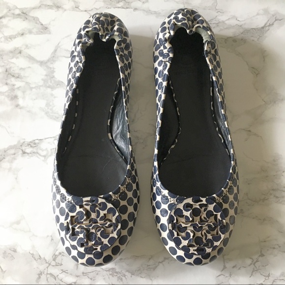 Tory Burch Shoes - Tory Burch ‘Minnie’ Polka Dot Travel Ballet Flat